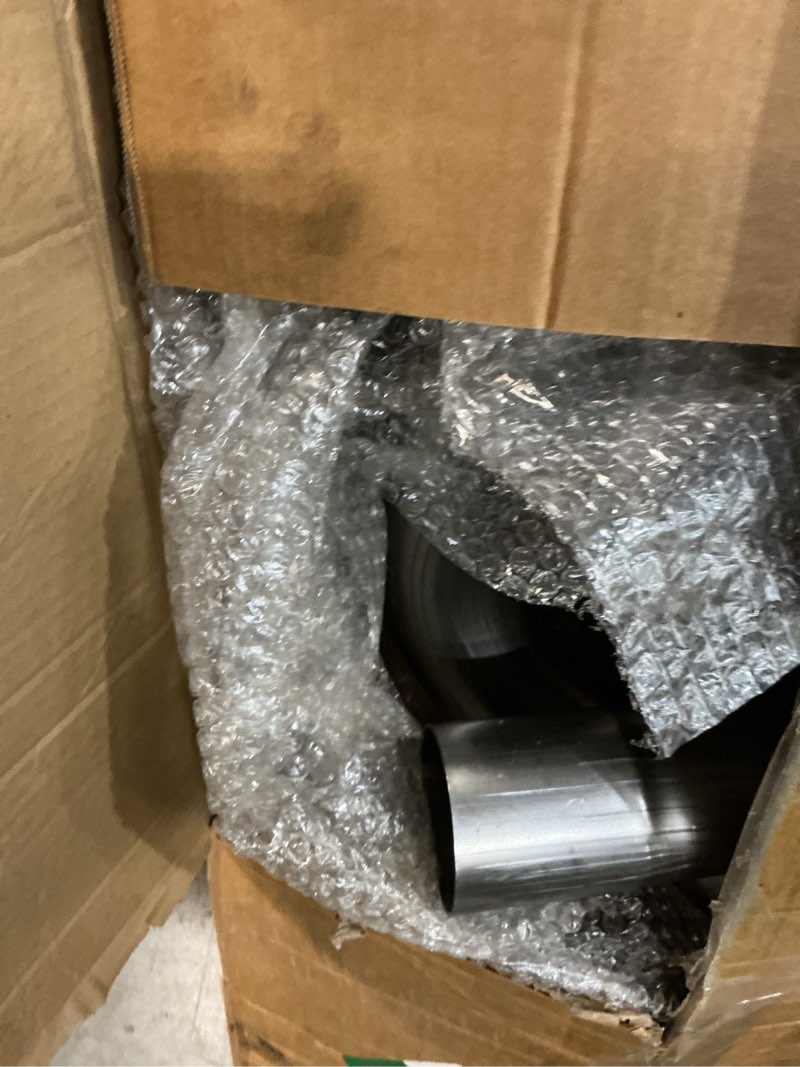 Condition photo showing Good Condition for 3'' mild steel custom exhaust kit tubing mandrel bend pipe straight & u-bend 16 gauge universal 8pcs