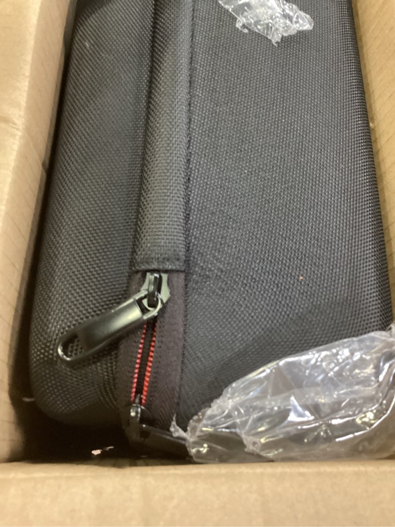 Condition photo showing Good Condition for proijeut card deck box with portable case, 6 pack clear commander deck box with 6 dividers, holds 600+ double sleeved cards, fit for mtg, yugioh, tcg 6 slot black
