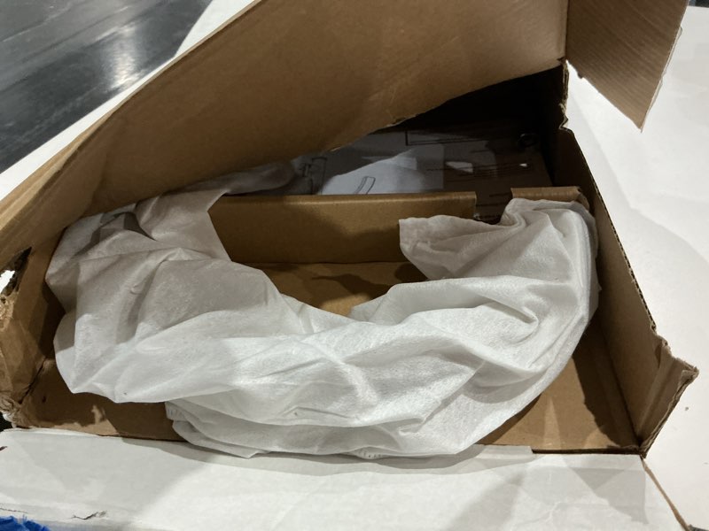 Condition photo showing Good Condition for Delta Keele Brushed Nickel Kitchen Faucet with Pull Down Sprayer, Modern Single Hole Kitchen Sink Faucet, Single Handle, Spotshield Stainless 19824LF-SP