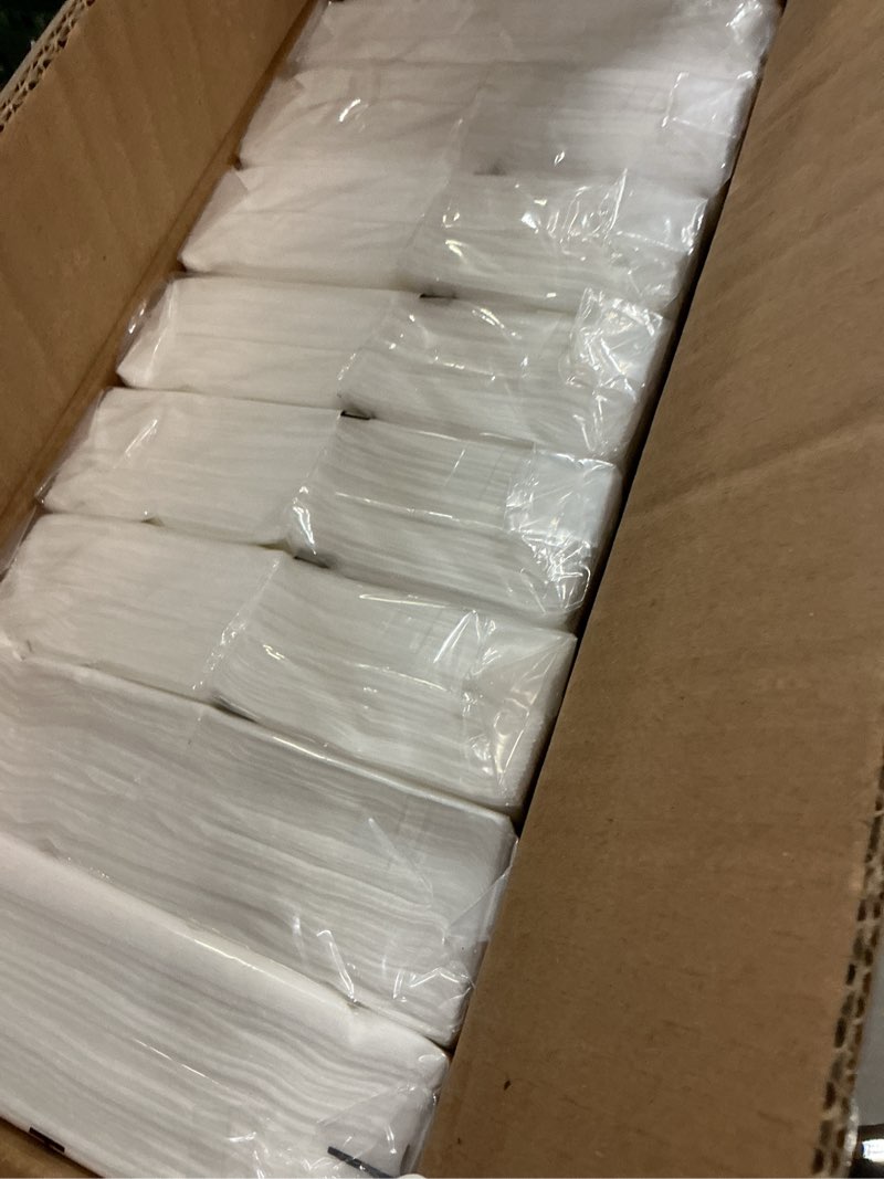 Condition photo showing New/Like New for disposable dry wipes, 1,000 count case pack – ultra soft non-moistened cleansing cloths for adults, incontinence, baby care, makeup removal – 9.5" x 13.5" - hospital grade, durable – by proheal