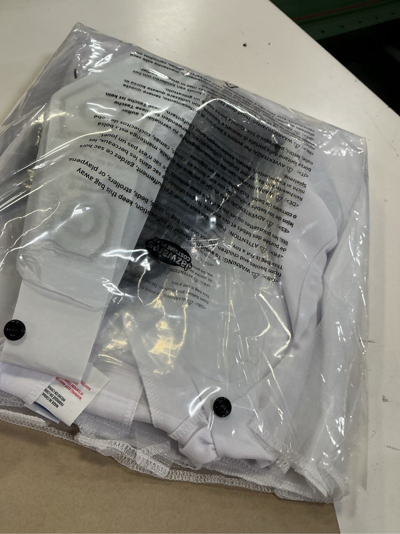 Condition photo showing Good Condition for Star Wars Princess Leia Official Youth Halloween Dress - Premium Quality Printed Dress with Wig and Belt L (12-14)