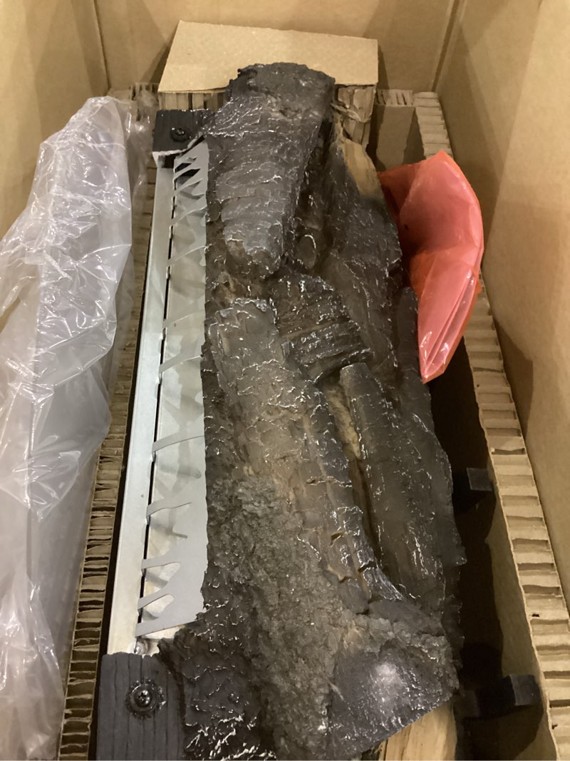 LegendFlame 25" W Free Standing Electric Fireplace Log Set (EF484), Fireplace Insert, Heater 750W/15