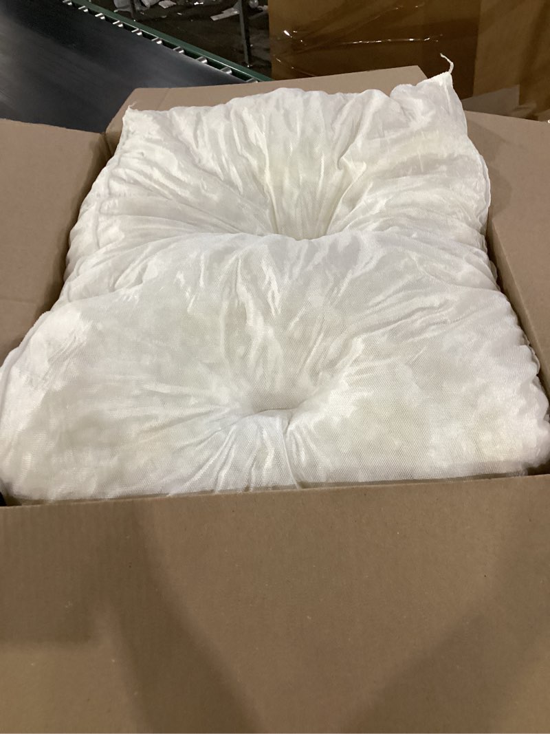 Condition photo showing Good Condition for funny fuzzy dog bed, fluffy xxl orthopedic dog couch with pillow | support dog bed for extral large dogs, cozy corduroy flannel, non-slip, snoozy dream 47"×29.5"×15.7", camel, up to 75 lbs camel 47"×29.5"×15.7"