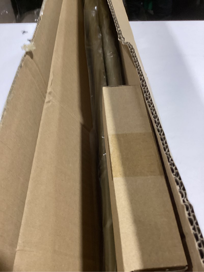 Condition photo showing Good Condition for Curved Shower Curtain Rod, TOPROD Round Shower Curtain Rod 48 to 72 Inches Adjustable, Rounded Bowed Stainless Steel Shower Rods for Bathroom, Bathtub, More Shower Space, Gold, Need to Drill