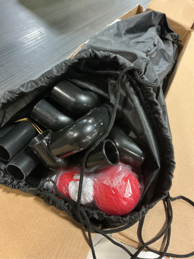 Condition photo showing Good Condition for gosports ladder toss indoor & outdoor game set with 6 soft rubber bolo balls and travel carrying case - choose pro or classic classic ladder toss
