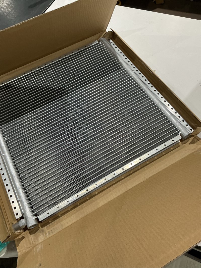 Condition photo showing Good Condition for cnfp1818 a/c universal condenser parallel flow 18 x 18 o-ring 