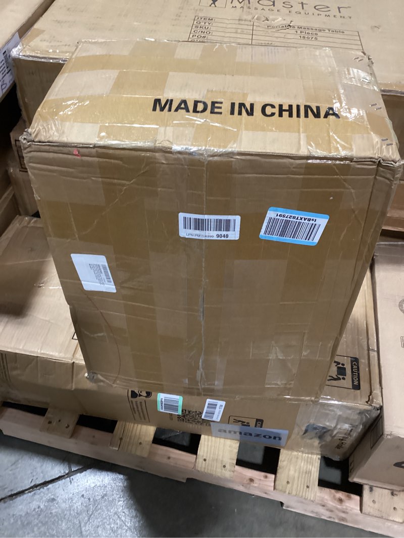 Condition photo showing As Is for packing & moving blanket - 80" x 72" 40 lb/dz - professional quilted shipping thick furniture pad (8 blankets) blue 8 blankets