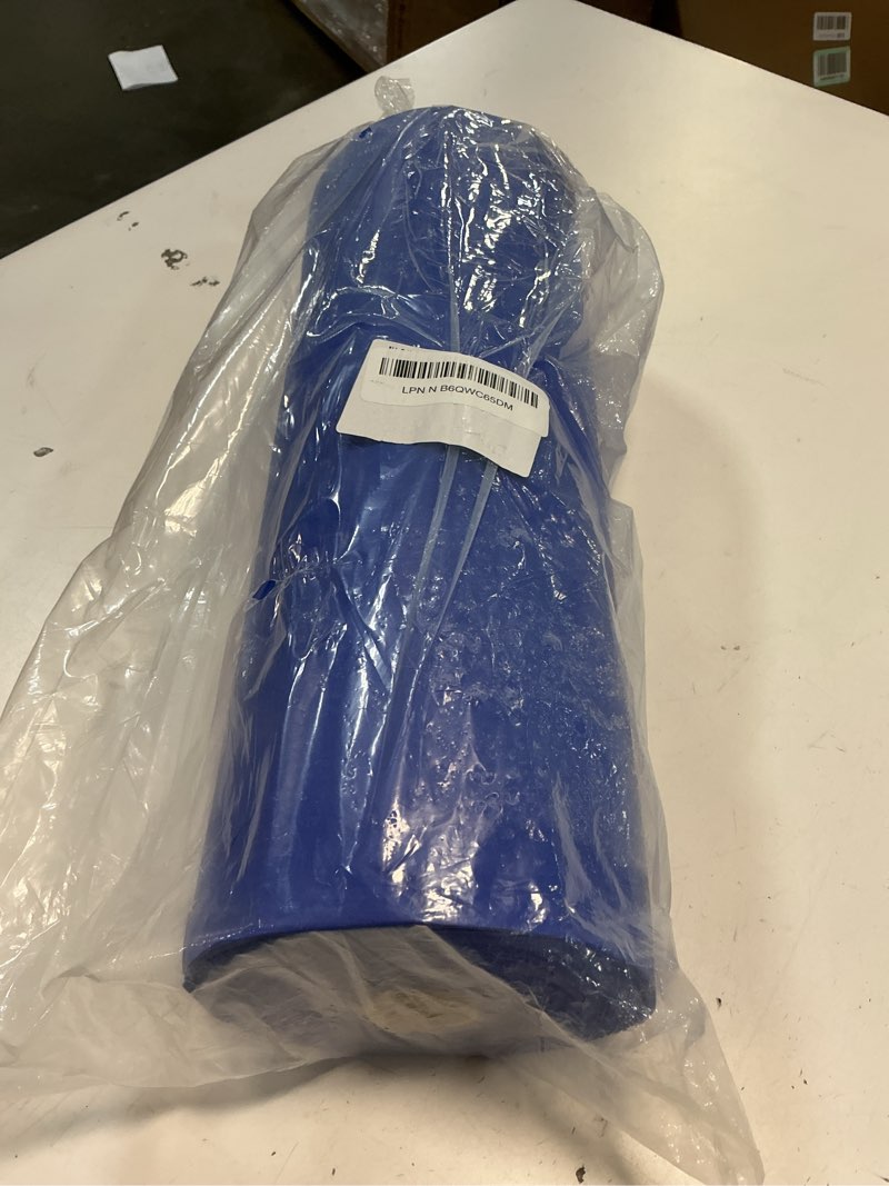 Condition photo showing New/Like New for 54 Inch X 300 Feet Plastic Table Cover Roll Premium Disposable Plastic Tablecloth for All Type/Shape Tables | Picnic, Party, Banquet, Birthdays, Weddings (Blue, 54 Inch X 300 Feet) Blue 3600" x 54" (Rectangular)