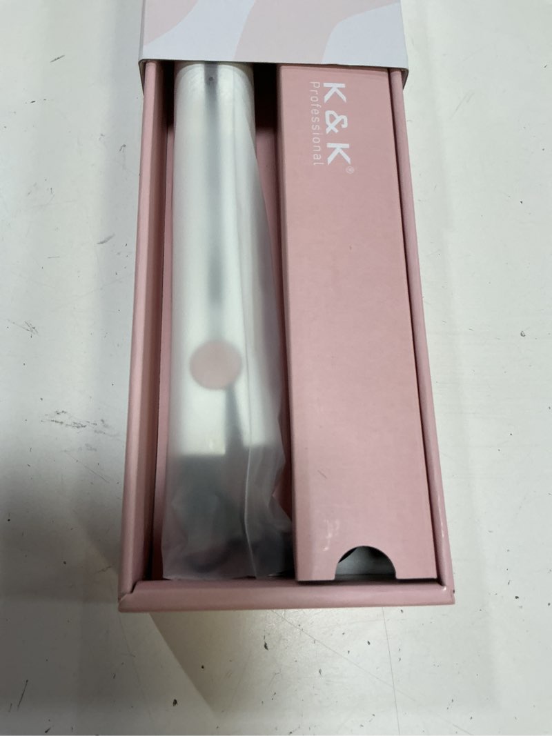 Condition photo showing New/Like New for k&k wide flat iron hair straighteners, salon quality 1.65 inch negative ion function flat irons, ceramic tourmaline coated plate for less frizz, shinier & smoother hair