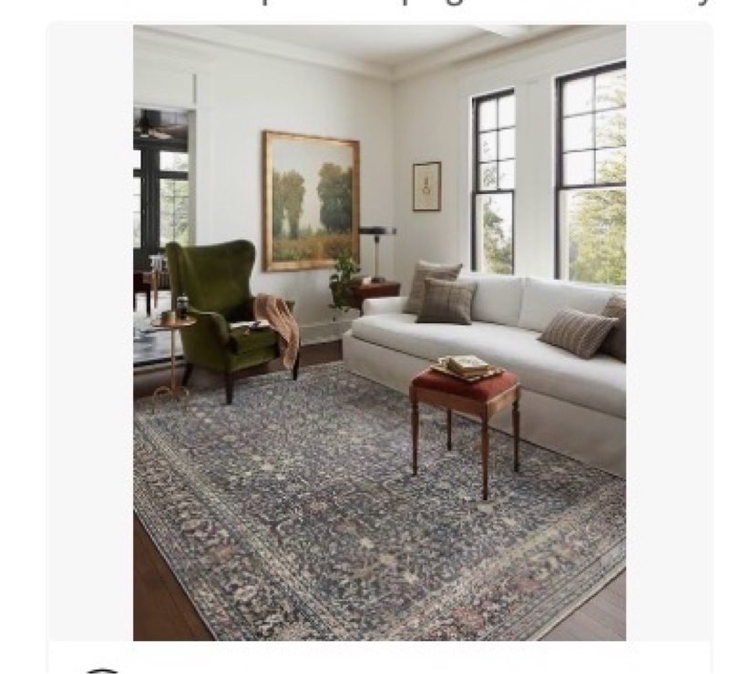 Loloi Jean Stoffer Bradbury Collection, Midnight & Multi, 2'-6" x 8'-0" Runner Rug – Modern & Tradit