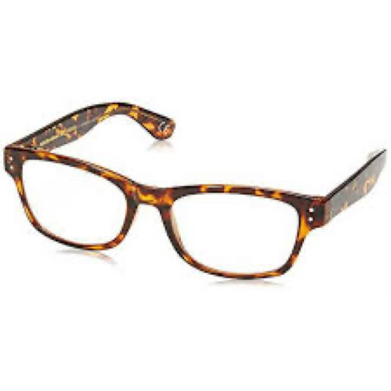 Foster Grant Conan Multifocus Reading Anti-Reflective Glasses Coating Rectangular, Matte Tortoise/Tr