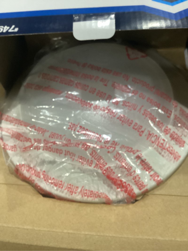 Condition photo showing New/Like New for 2-Pack 7.4-in W White LED Flush Mount Light