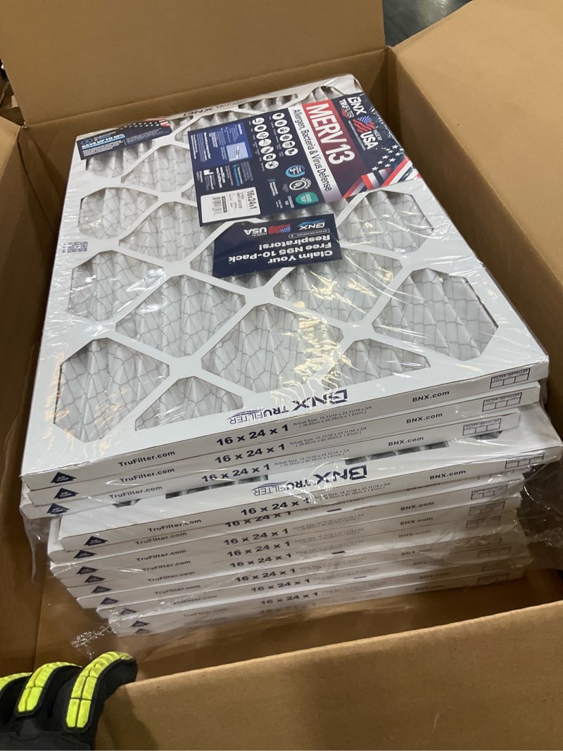16x24 12 pack air filters
