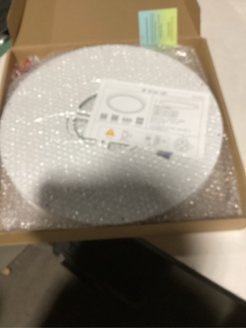 wkoncldy two pack 4700lm led flush mount ceiling light, super slim 16 inch 5000k led ceiling light f