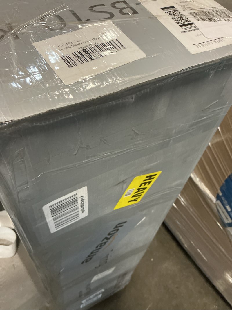 Condition photo showing Good Condition for king box spring, 10 inch high profile king size box spring only, black 3000 lbs heavy duty metal frame mattress foundation with fabric cover, easy assembly-noise free