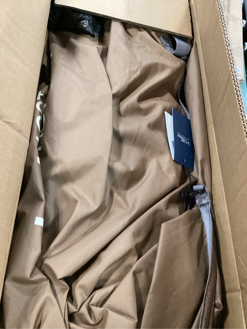 Condition photo showing Good Condition for lost horizon air & foam camping mattress, self-inflating sleeping pad, 4.5" thick, with air pump, queen brown queen sleeping pad + pump