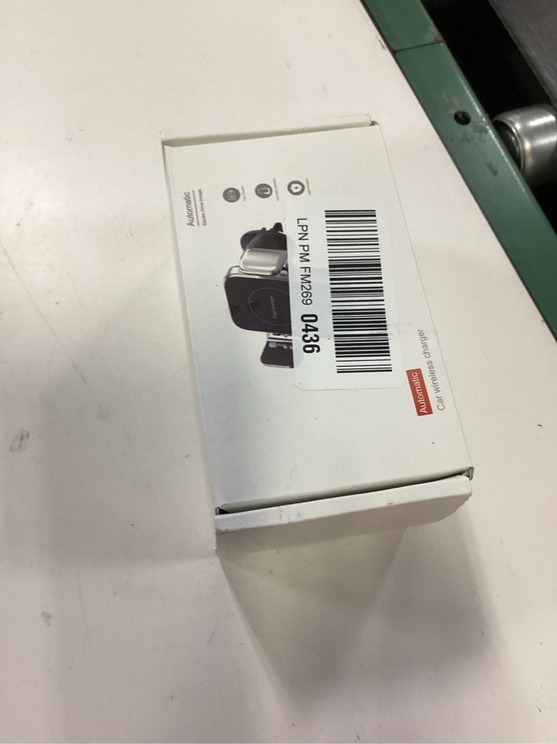 Condition photo showing New/Like New for wireless car charger, 15w auto-clamping charger mount, air vent car charging holder for iphone 15 14 13 12 11 pro max plus mini x xr xs, samsung s23 s22 s21 s20 note 20, google, lg, etc black