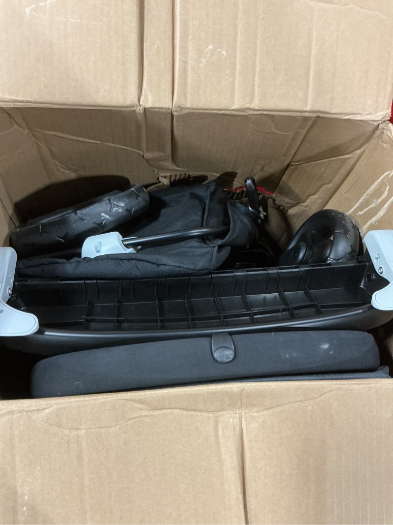 Condition photo showing As Is for graco ready2grow 2.0 double stroller, twin baby stroller features bench seat and standing platform options, compact fold perfect for baby travel, rafa