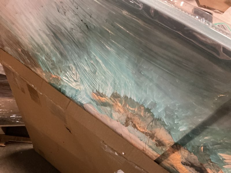 Condition photo showing New/Like New for XXMWallArt FC3275 Abstract Canvas Wall Art Fancy Paint Canvas Print Painting Artwork for Living Room Bedroom Kitchen Home and Office Wall Decor 60"L x 30"W Fancy Paint