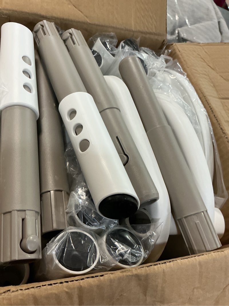 Condition photo showing Good Condition for 3 Level Height Adjustable Kids Chairs Plastic Preschool Chair Durable and Lightweight Child Chair with a Maximum Load Capacity of 130 pounds Suitable for Day Care, Classroom, and Home (4-Pack Grey) 4 Chairs Grey