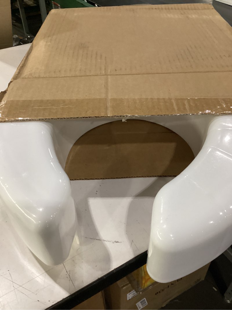 Condition photo showing Good Condition for sp 3 inch extender booster elevated raised toilet seat risers for seniors adults elderly handicap disabled fits most standard and elongated toilets - white
