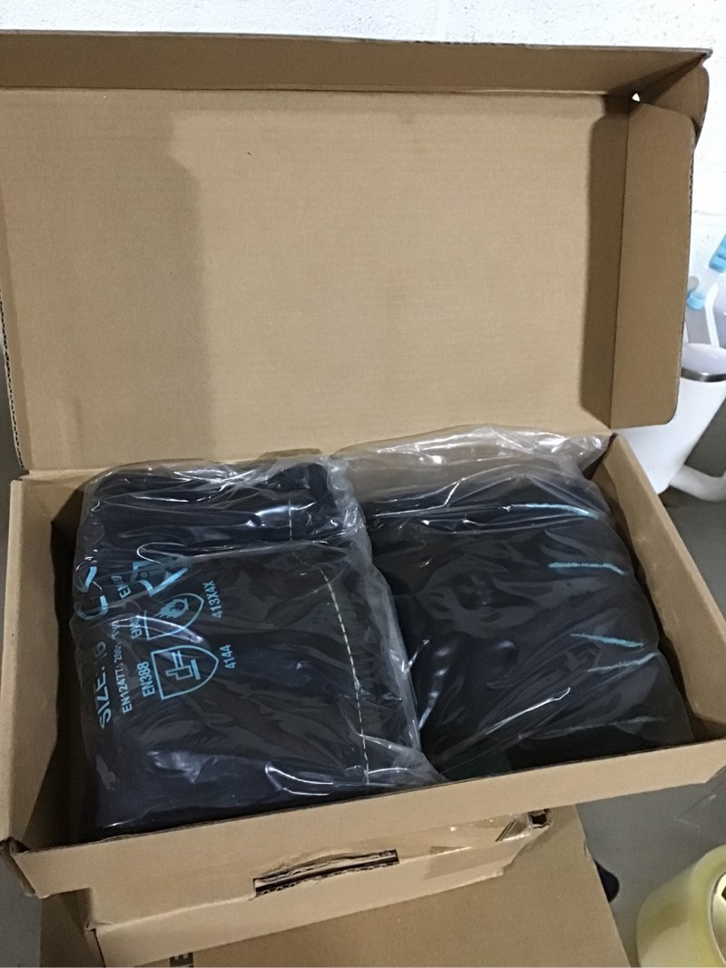 Condition photo showing New/Like New for duratech welding gloves, 16?long sleeve fireplace gloves with kevlar stitching, 932? heat/fire resistant cow leather gloves, carbon fiber lining, for mig, tig, stick, forge, bbq, grill, fireplace