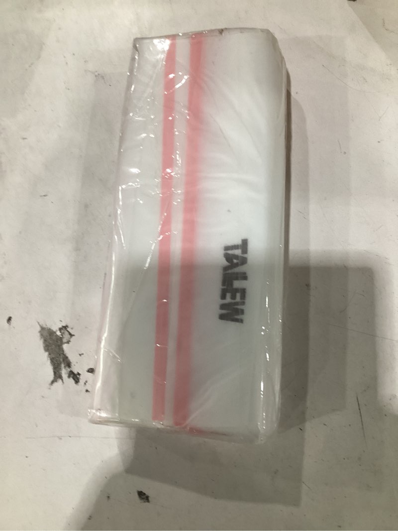 Condition photo showing As Is for tallew 200 pieces temporary license plate bags holders, plastic license plate sleeves protectors tags with adhesive for dealer auto car, 8 mil, 11.8 x 7.5 inches