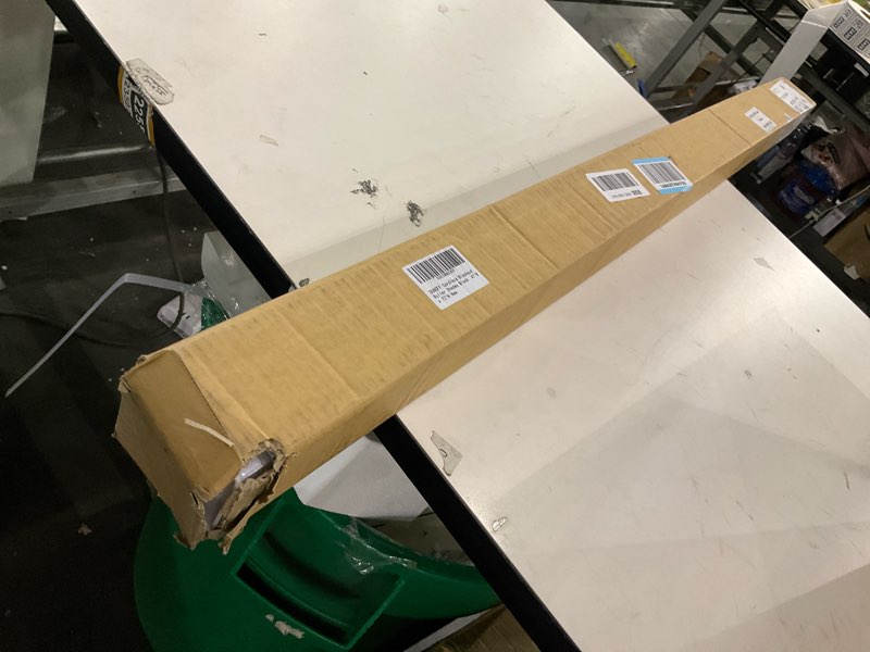 Condition photo showing As Is for Sunoff Blackout Roller Shades Blinds Cordless for Windows Pull Down Room Darkening Door Blinds with Thermal Insulated Easy to Install for Living Room,Bedroom,Home,Office Bathroom Black 47" W x 72" H