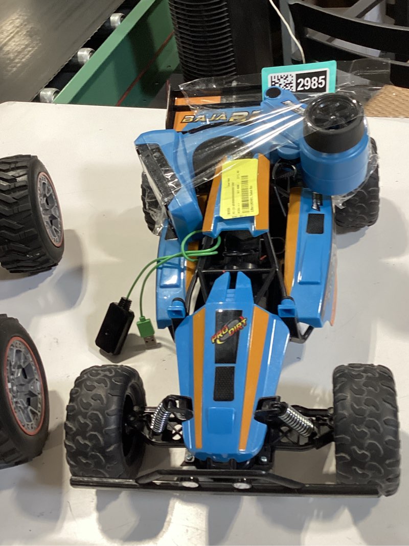 Condition photo showing As Is for adventure force 1:8 baja brute radio controlled vehicle