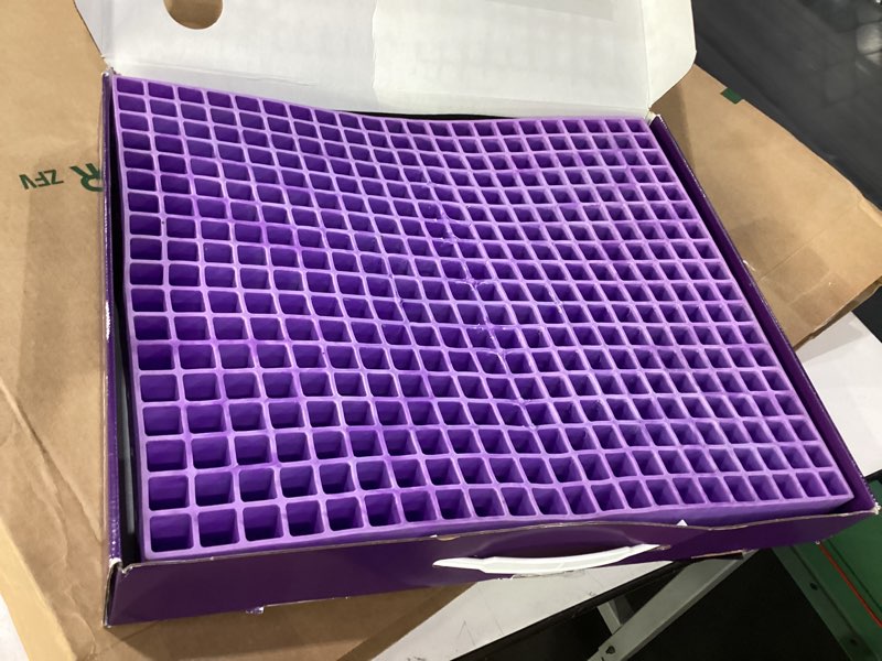 Condition photo showing Good Condition for purple ultimate seat cushion | pressure reducing grid designed for ultimate comfort | designed for gaming | made in the usa