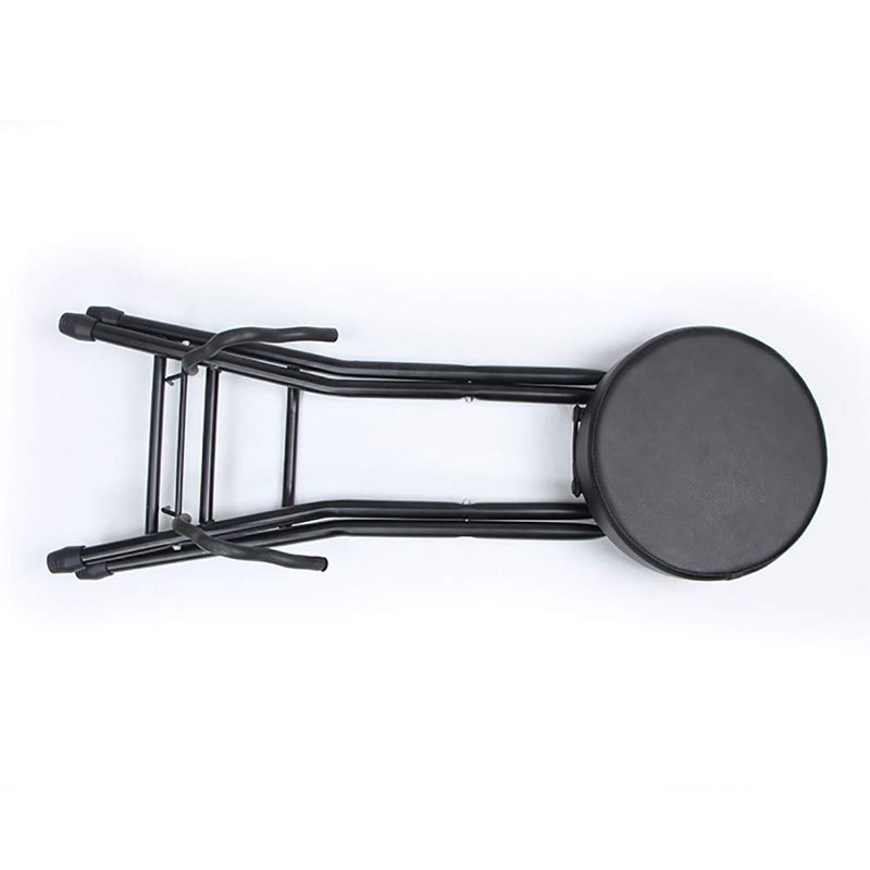 Guitar Stool & Stand - Foldable Musician Stool Exercise Chair Bars 