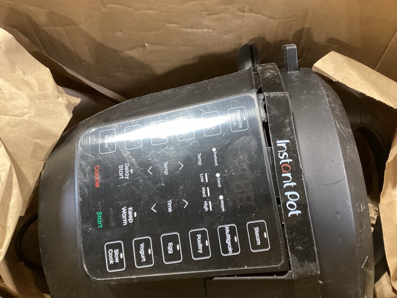 instant pot 6qt rio 7-in-1 multi-cooker, pressure cooker, slow cook, sauté, steam, rice maker, yogur