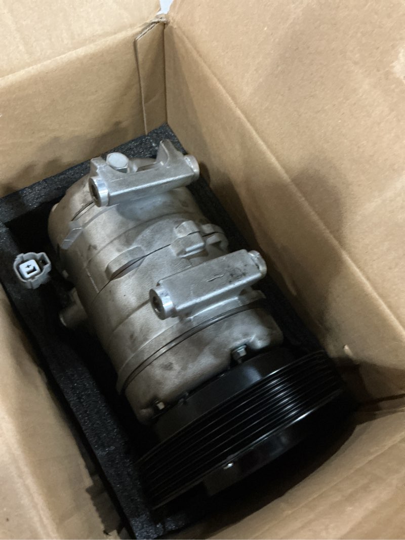 Condition photo showing As Is for eccpp ac compressor 2003-2006 for acura mdx 3.5l 2003-2008 for honda for accord odyssey pilot ridgeline 3.0l 3.5l air conditioning compressor rapid cooling 10s20c 97307