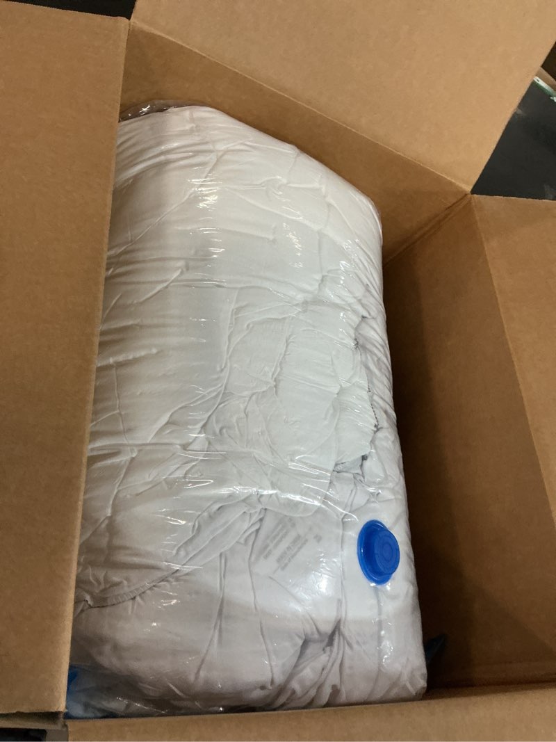 Condition photo showing Good Condition for bedlore king mattress topper, thick pillow top pad for back pain relief, cooling soft mattress cover with deep pockets 6-18 inch white king