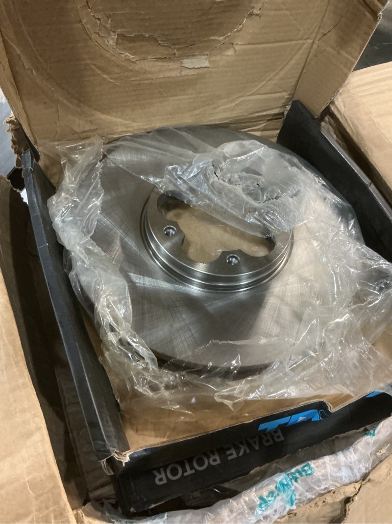 Condition photo showing As Is for (unknown model)chevrolet gmc isuzu front driver & passenger side 2 piece brake rotor set trq bra70989