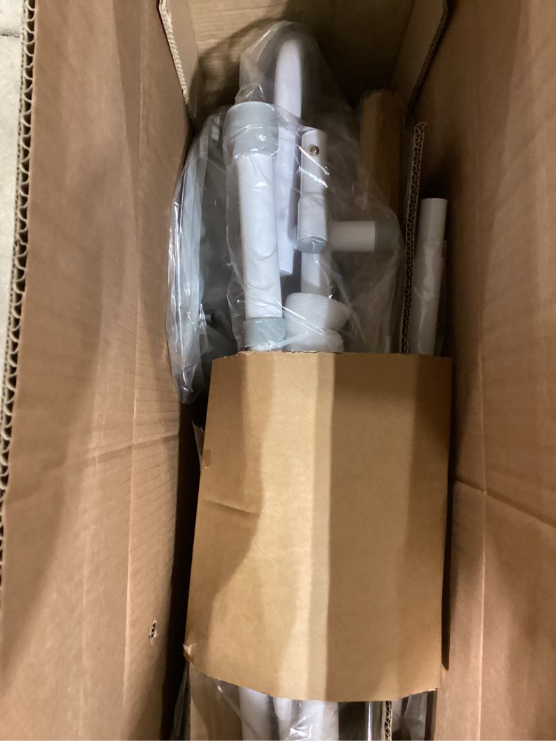 medline drop arm commode chair for adults and seniors, padded seat, removable pail, splash guard, dr