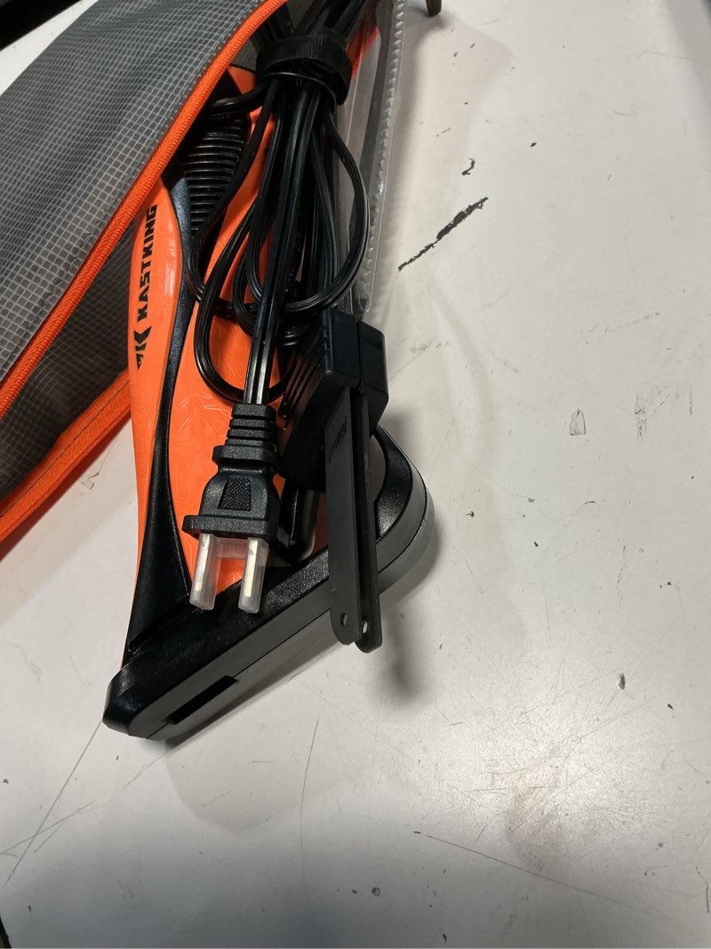Condition photo showing Good Condition for kastking speed demon 110v electric fillet knife, precision cut with high torque motor, etl certified safety, balanced lightweight handle, 2 sets of stainless-steel blades 7 & 9'' fillet knife