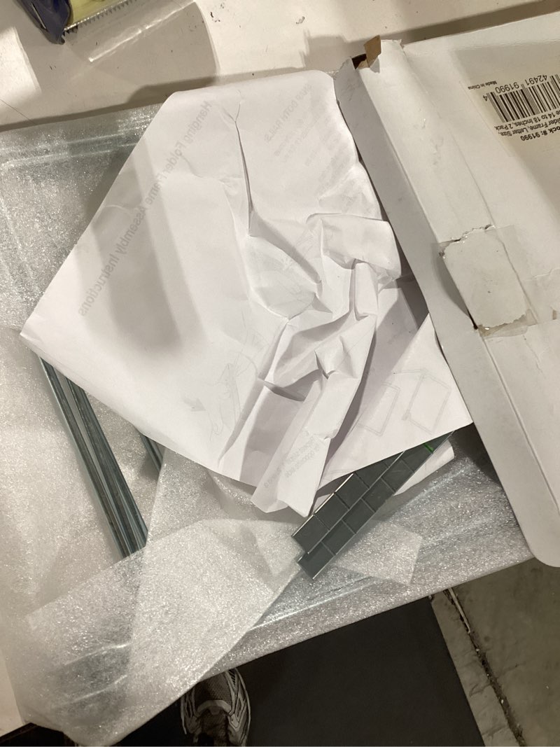 Condition photo showing Good Condition for Officemate Hanging File Frame, Letter Size, Adjustable 14 to 18-Inches, 2 Count (Pack of 1),Silver, 91990