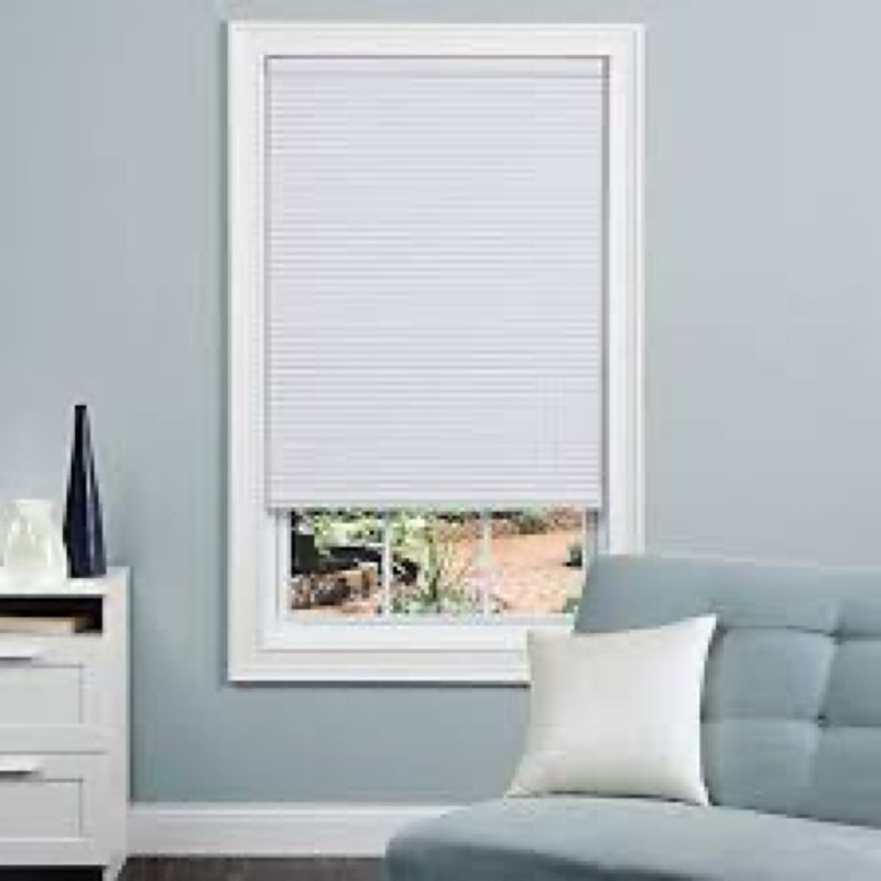 1-in Cordless Vinyl Mini Blind Minipersianas de vinilo sin cordón de 2.54 cm1-in Cordless Vinyl Mini Blind Minipersianas de vinilo sin cordón de 2.54 cm 35inx 60 in 