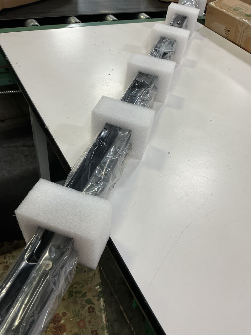 Condition photo showing Good Condition for 56in long outdoor light,ip65 waterproof modern exterior lighting fixture 3000k linear outdoor light for porch courtyard black 56.3inch