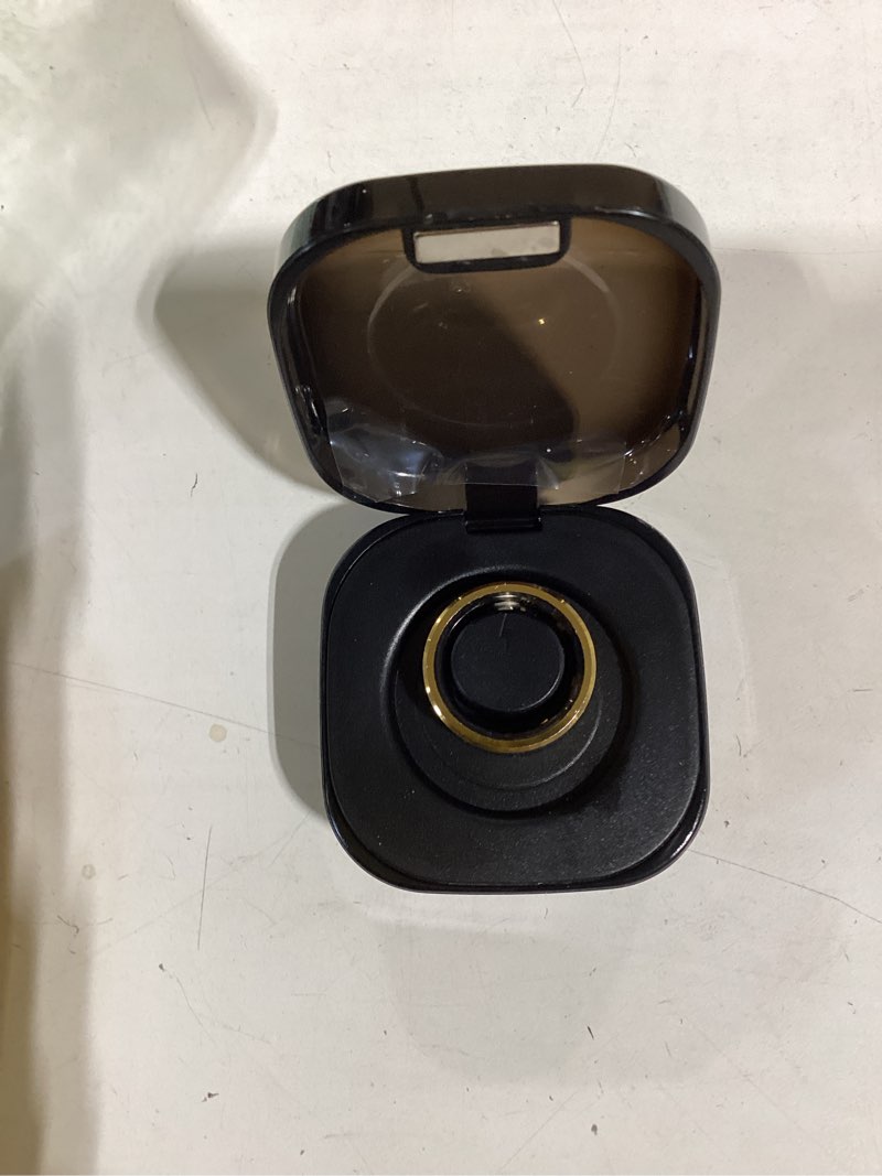Condition photo showing New/Like New for smart health ring 2.0 for women men, slim scratch & fingerprint resistant design,efficient chip fitness tracker, yellow 6