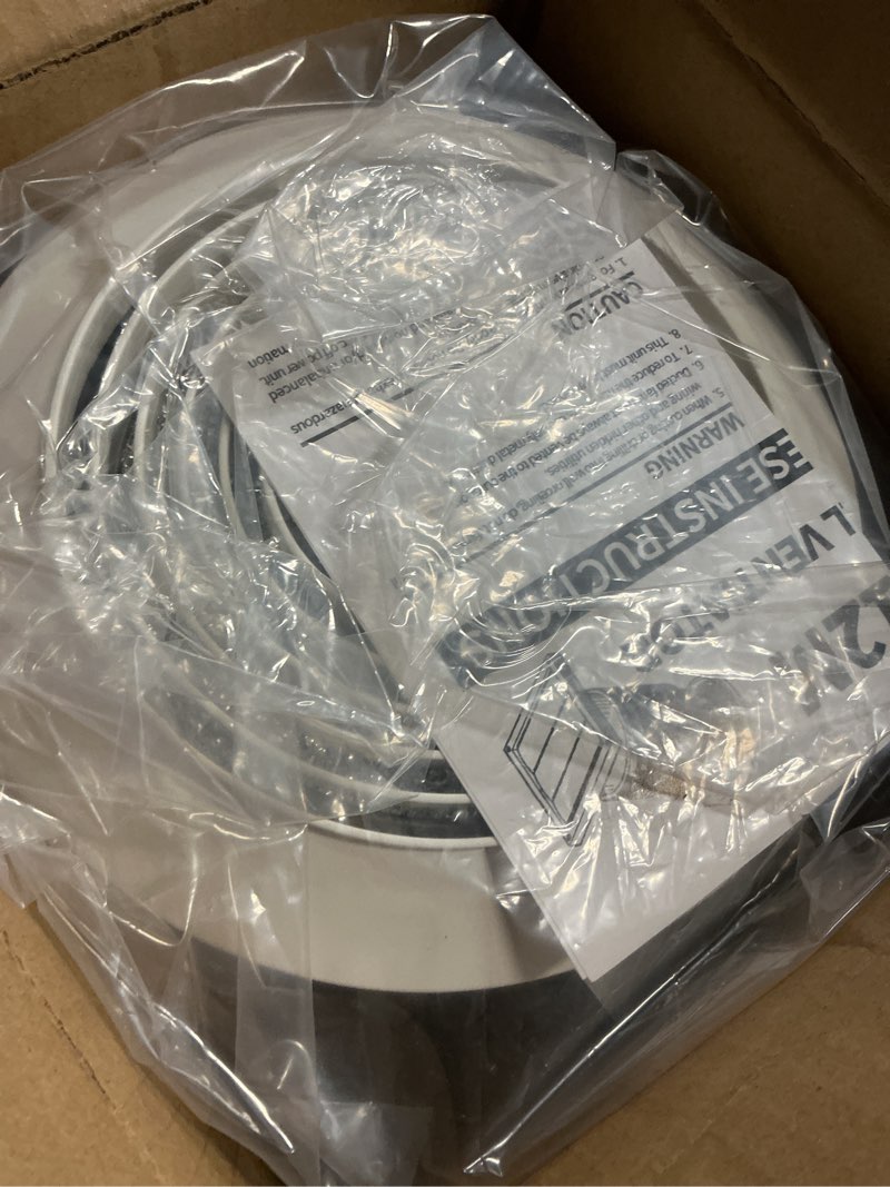 Condition photo showing Good Condition for 512m bathroom exhaust fan, 6 inch wall mounted kitchen exhaust fan with white grille, 80 cfm 4.0 sones, 15-inch retractable duct, garage fan, bathroom fan, attic fan