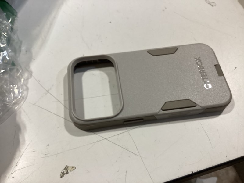 Condition photo showing Good Condition for otterbox iphone 17 pro commuter series case - grey comfort - thin & protective iphone case, dual-layer, impact absorbing iphone case iphone 17 pro grey