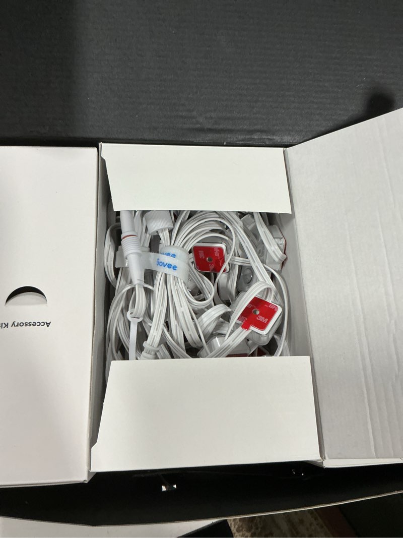 Condition photo showing Good Condition for Govee - Wi-Fi RGBIC Outdoor Permanent String Lights 100ft - White