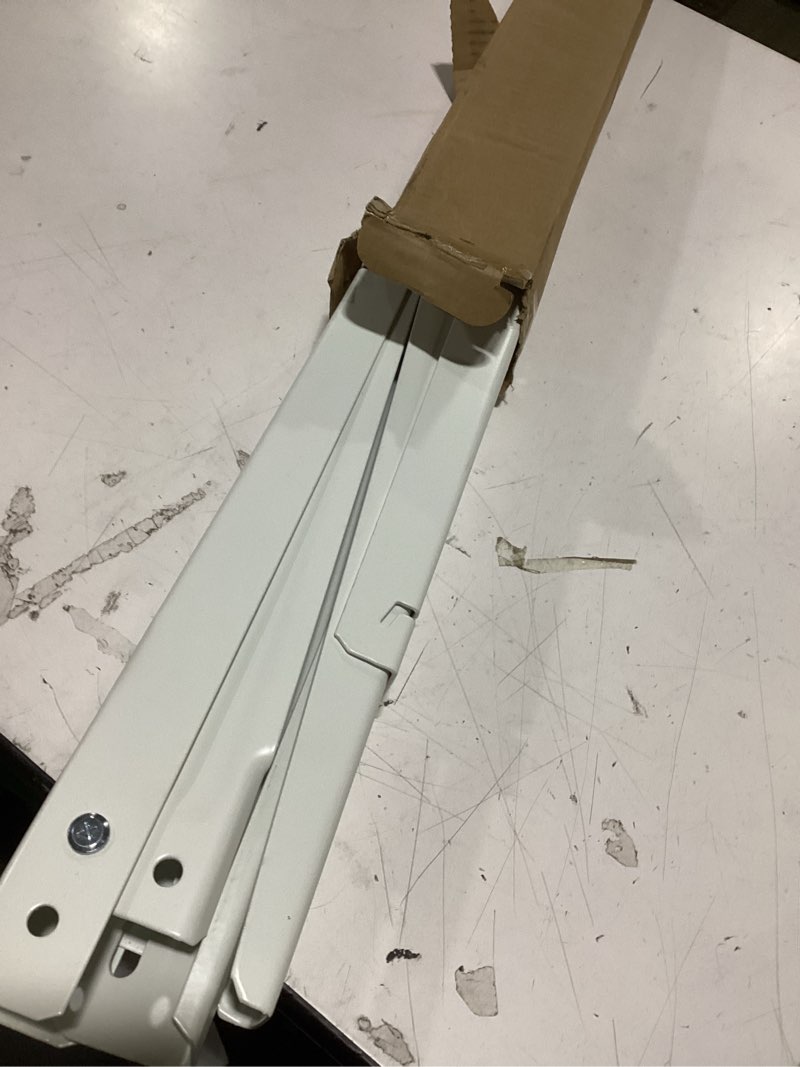 Condition photo showing Good Condition for qualward mini split wall mounting bracket for universal ductless air conditioners, heavy duty support bracket for ac, heat pumps compressors 7000-18000 btu