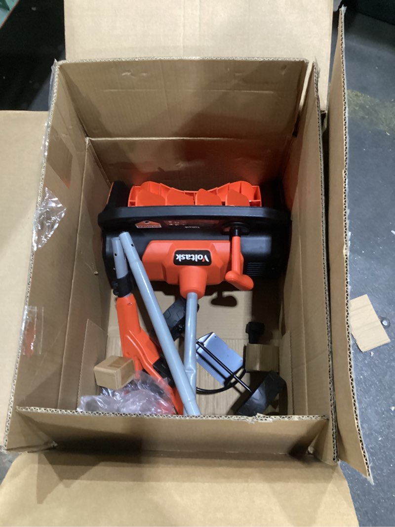 VOLTASK 17-Inch Corded Snow Blower, 12 Amp Electric Snow Blower with Directional Plate