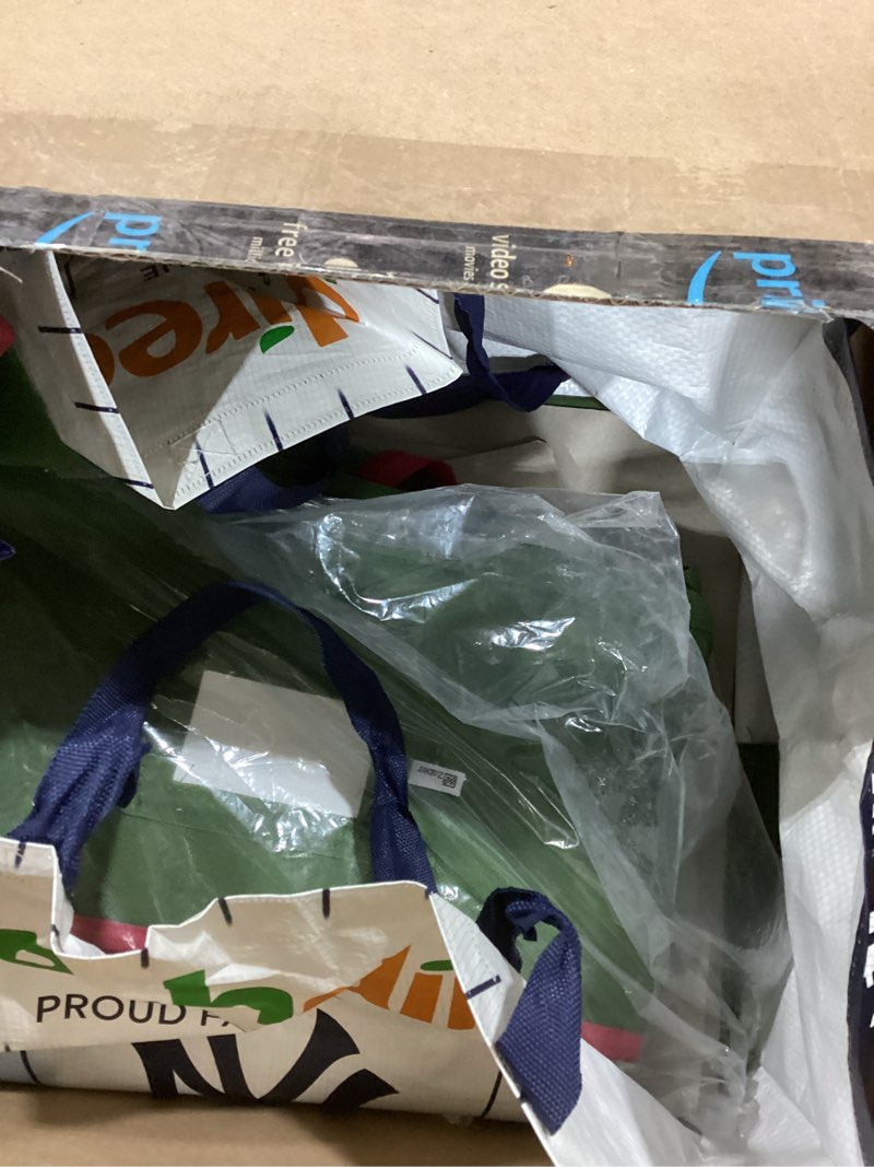 Condition photo showing Good Condition for ZOBER Underbed Christmas Ornament Storage Box - Stores 120 3" Ornaments, With Dividers - Tear Proof 600D Oxford Fabric, Ornament Organizer Storage Box, Durable Christmas Containers Holder - Green Green - Underbed 120 - 3" Ornaments