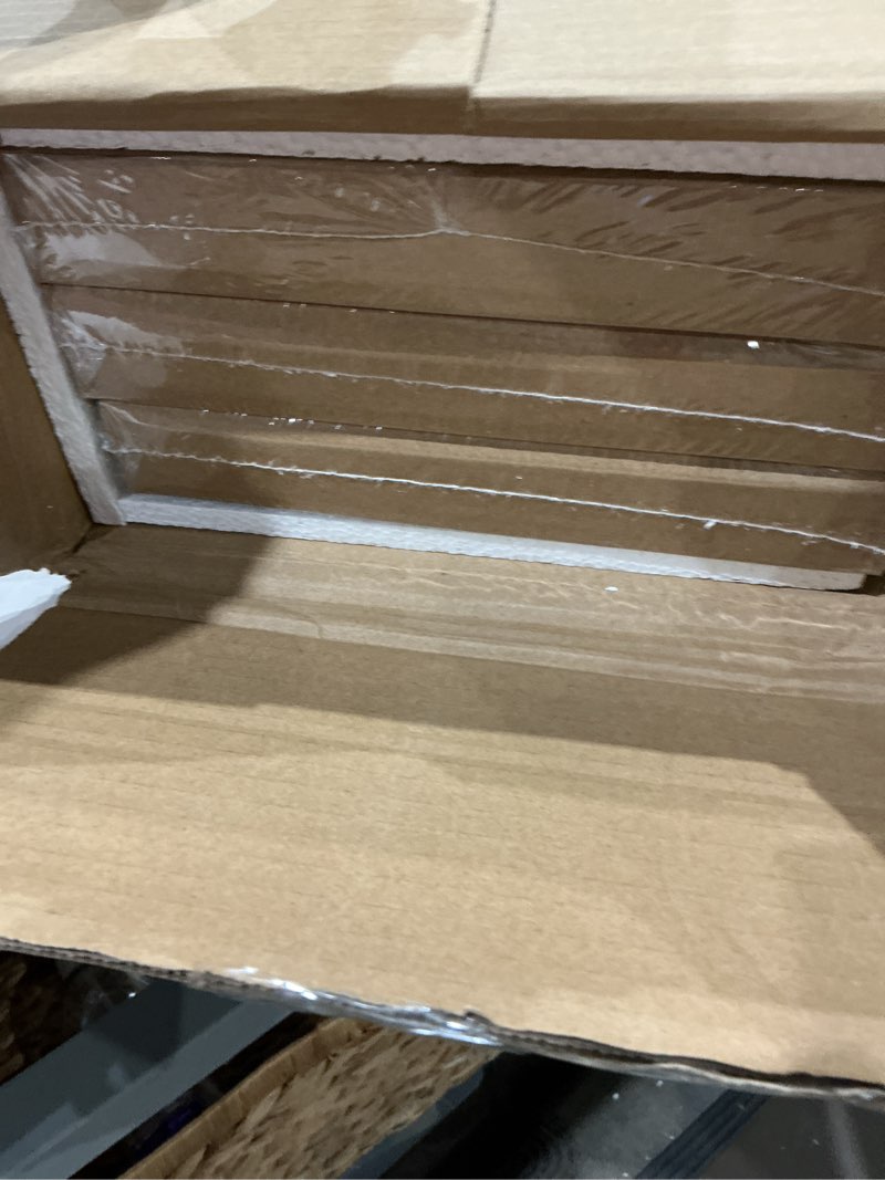 Condition photo showing Good Condition for forbena white floating shelves for wall 36 inches long, modern wall shelf for living room decor, large deep floating shelf for bedroom home office closet laundry room bathroom (3-pack)