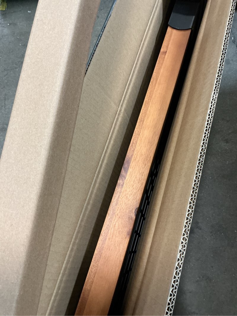 Condition photo showing Good Condition for KES 48 Inch Large Hanging Pot Rack Ceiling Mount with 130lb High-Capacity, Ceiling Pot and Pan Hanging Rack with 20 Hooks, Heavy Duty Pot Hangers for Kitchen, Matte Black, KUR530S122-BK