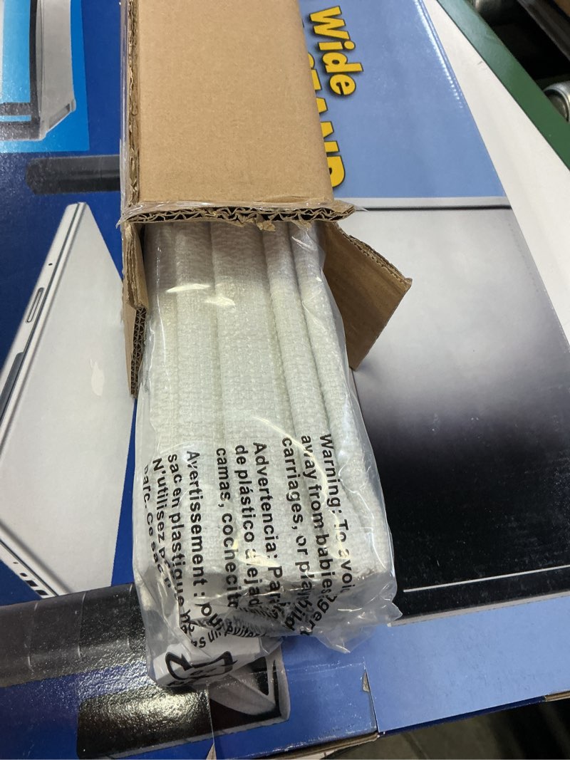 Condition photo showing Good Condition for no tools no drill cordless roman shades for indoor windows 100% blackout, for window size 26" w × 48" h white white 26" w × 48" h